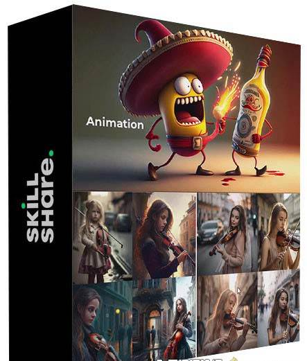 掌握 MidJourney V5 AI + ChatGPT创建一致的角色设计图像-22节课-中英字幕网创吧-网创项目资源站-副业项目-创业项目-搞钱项目网创吧